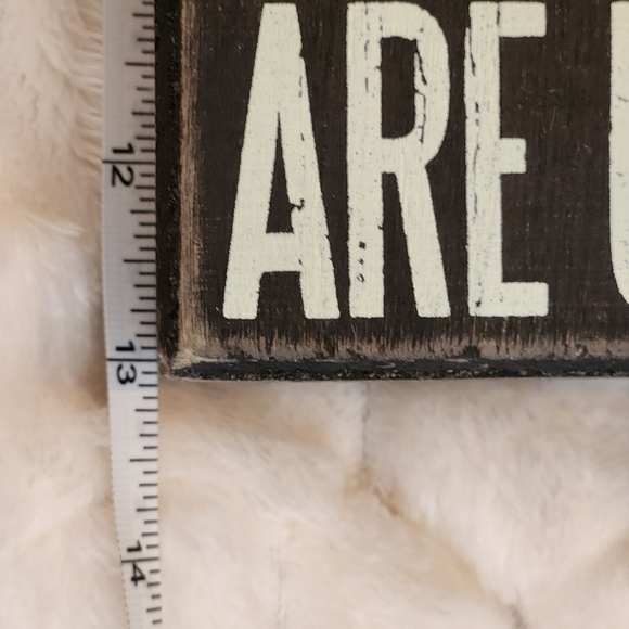 Decorative wood sign - Picture 7 of 9